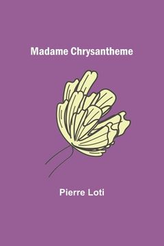 portada Madame Chrysantheme 