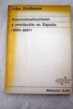 portada Anarcosindicalismo y Revolución en España