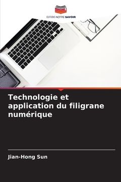 portada Technologie et application du filigrane numérique (en Francés)