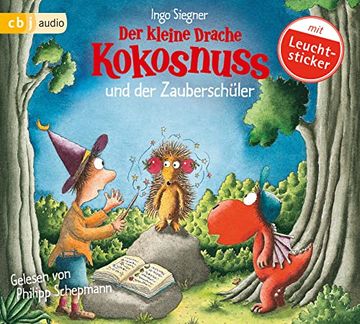 portada Der Kleine Drache Kokosnuss und der Zauberschüler (Die Abenteuer des Kleinen Drachen Kokosnuss, Band 26) (en Alemán)