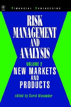 portada risk management and analysis, new markets and products (en Inglés)