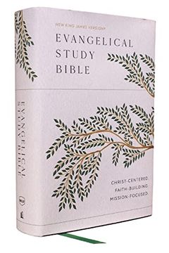 portada Nkjv, Evangelical Study Bible, Hardcover, red Letter, Comfort Print: Christ-Centered. Faith-Building. Mission-Focused. (in English)