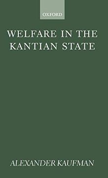 portada Welfare in the Kantian State (in English)