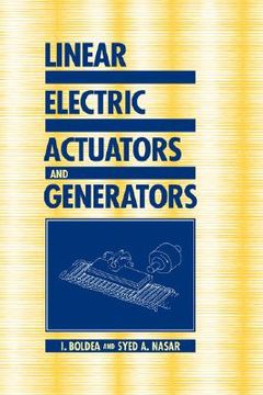 portada Linear Electric Actuators and Generators (en Inglés)