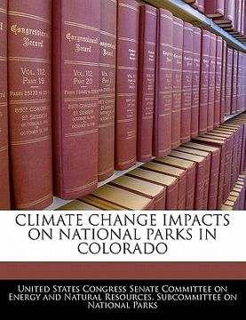 portada climate change impacts on national parks in colorado (en Inglés)
