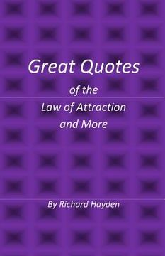 portada Great Quotes of the Law of Attraction and More (en Inglés)