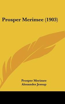 portada prosper merimee (1903) (en Inglés)