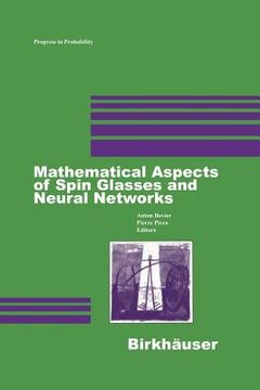 portada mathematical aspects of spin glasses and neural networks (en Inglés)
