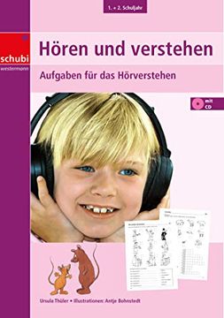 portada Hören und Verstehen 1. /2. Klasse: Aufgaben für das Hörverstehen mit cd (en Alemán)