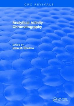 portada Analytical Affinity Chromatography (in English)