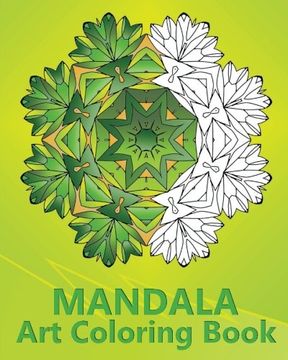 portada Mandala art Coloring Book: An Advanced Coloring Book for Adults, Inspire Creativity, Reduce Stress, Mindfulness Workbook and art Color Therapy (in English)