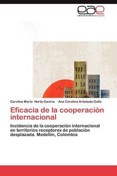 portada eficacia de la cooperacion internacional (in Spanish)