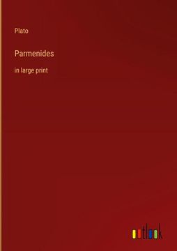 portada Parmenides: in large print (en Inglés)