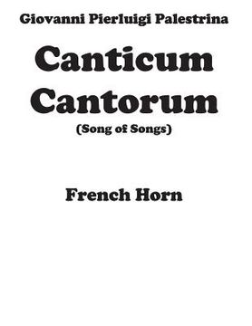 portada Canticum Cantorum - brass quintet - Horn (en Inglés)
