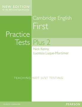 portada Cambridge First Volume 2 Practice Tests Plus new Edition Students' Bookwithout key (en Inglés)