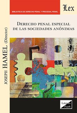 portada Derecho penal especial de las sociedades anónimas (in Spanish)