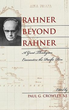 portada rahner beyond rahner: a great theologian encounters the pacific rim (en Inglés)