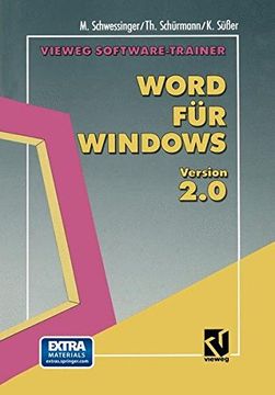 portada Vieweg Software-Trainer Word für Windows 2.0