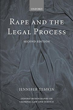 portada Rape and the Legal Process (Oxford Monographs on Criminal law and Justice) (in English)