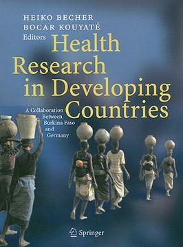 portada health research in developing countries: a collaboration between burkina faso and germany (en Inglés)
