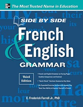 portada Side-By-Side French and English Grammar, 3rd Edition (en Inglés)