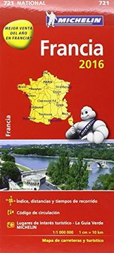 portada Mapa National  Francia 2016