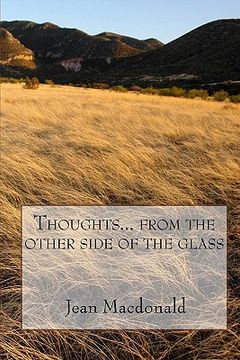 portada thoughts... from the other side of the glass (en Inglés)