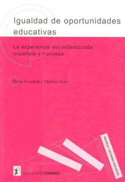 portada Igualdad de Oportunidades Educativas (in Spanish)