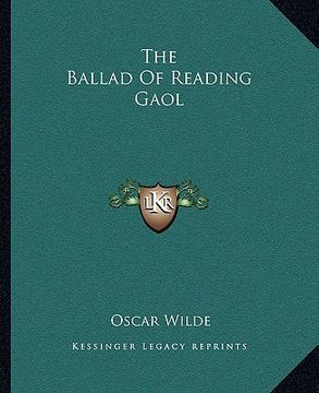 portada the ballad of reading gaol (en Inglés)