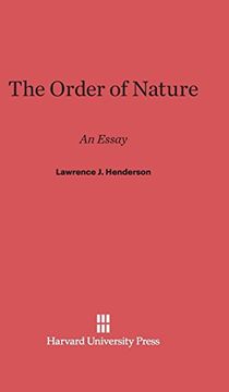 portada The Order of Nature: An Essay (in English)