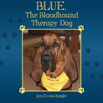portada Blue, The Bloodhound Therapy Dog