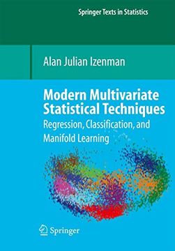 portada Modern Multivariate Statistical Techniques: Regression, Classification, and Manifold Learning (en Inglés)