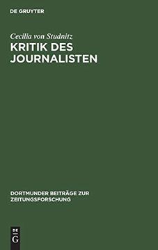 portada Kritik des Journalisten (en Alemán)