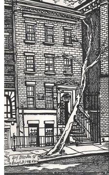 portada Greenwich Village Writing Drawing Journal: 44 morton street Greenwich Village (en Inglés)