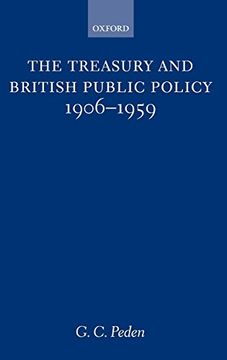 portada The Treasury and British Public Policy, 1906-1959 (en Inglés)