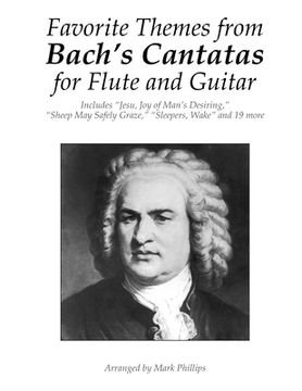 portada Favorite Themes from Bach's Cantatas for Flute and Guitar