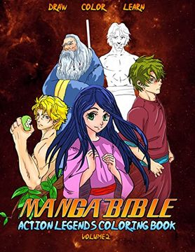 portada Manga Bible Action Legends vol 2: Coloring Book (en Inglés)