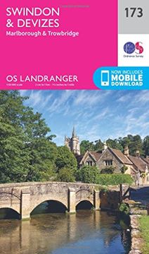 portada Swindon, Devizes, Marlborough & Trowbridge 1 : 50 000 (OS Landranger Map)