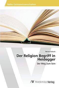 portada Der Religion Begriff in Heidegger (German Edition)