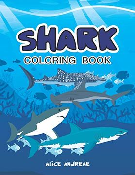 portada Shark Coloring Book: Book for Kids Ages 2-4 (en Inglés)