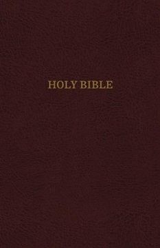 portada KJV, Thinline Reference Bible, Bonded Leather, Burgundy, Indexed, Red Letter Edition, Comfort Print
