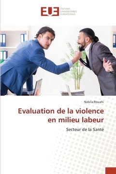 portada Evaluation de la violence en milieu labeur (en Francés)