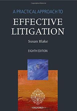 portada A Practical Approach to Effective Litigation (en Inglés)