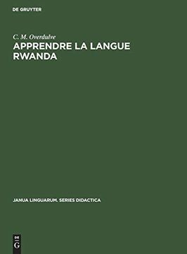 portada Apprendre la Langue Rwanda (en Francés)