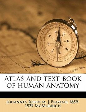 portada atlas and text-book of human anatomy (en Inglés)