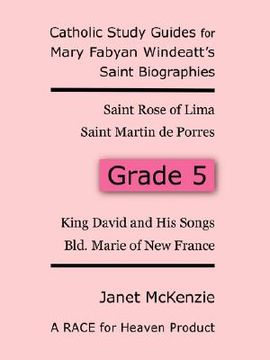 portada race for heaven's catholic study guides for mary fabyan windeatt's saint biographies grade 5 (en Inglés)