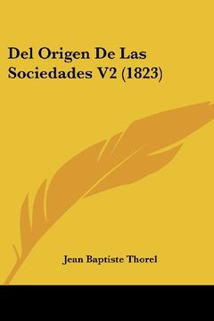 portada Del Origen de las Sociedades v2 (1823)