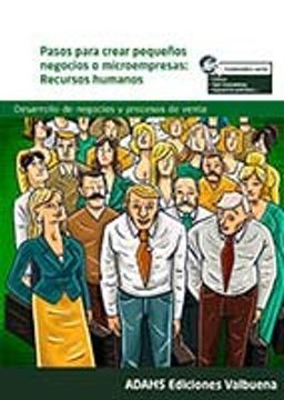 portada Pasos Para Crear Pequeños Negocios o Microempresas: Recursos Humanos (in Spanish)