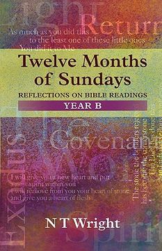 portada twelve months of sundays year b - reflections on bible readings (in English)