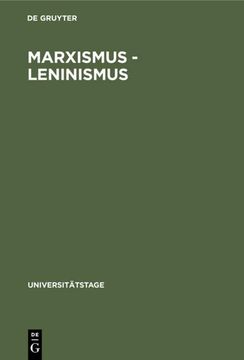 portada Marxismus - Leninismus (en Alemán)